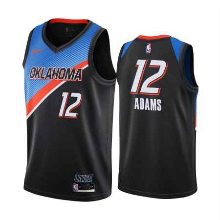 Maillot Basket Oklahoma City Thunder Steven Adams 12 2020-21 City Edition Swingman - Homme